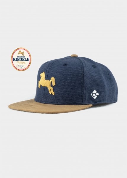 Cap "Riegele" - dark blue (Snapback)